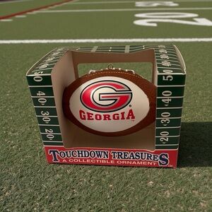 Georgia Bulldogs Football Ornament